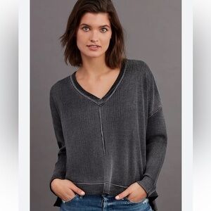 Anthropologie‎ Pilcro Thermal Pullover Top